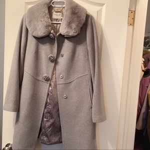 Rabbit fur coat size S/M